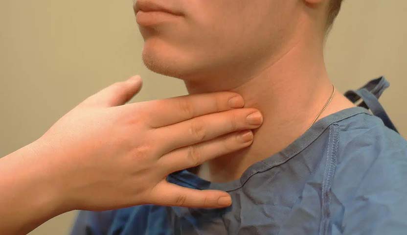 أعراض سرطان الغدة الدرقية الحليمي